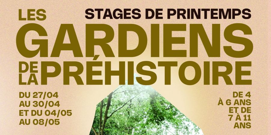 image - Stages de printemps au Préhistomuseum