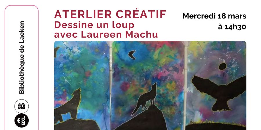 image - Atelier créatif : Dessine un loup avec Laureen Machu