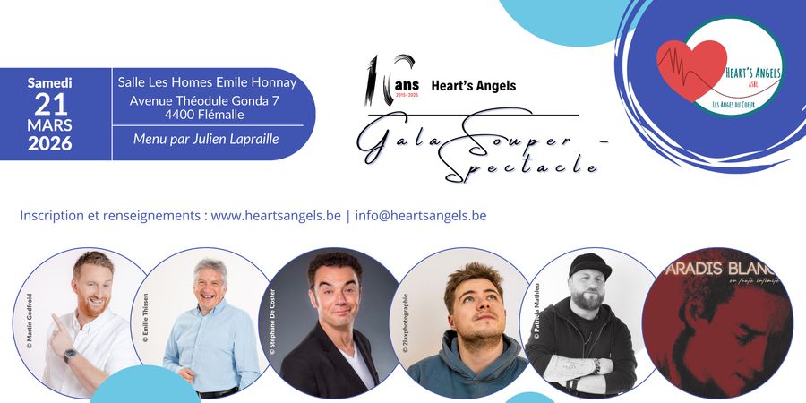 image - GALA EXCEPTIONNEL : HEART'S ANGELS CÉLÈBRE SES 10 ANS !