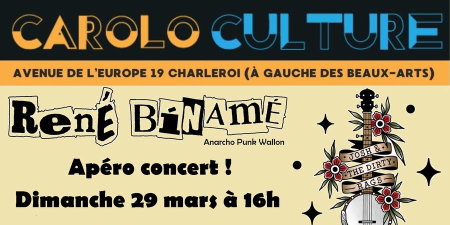 image - René Binamé + Josh and the Dirty Rags 