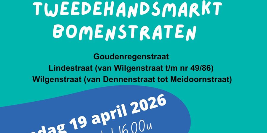 image - bomenstraten rommelmarkt