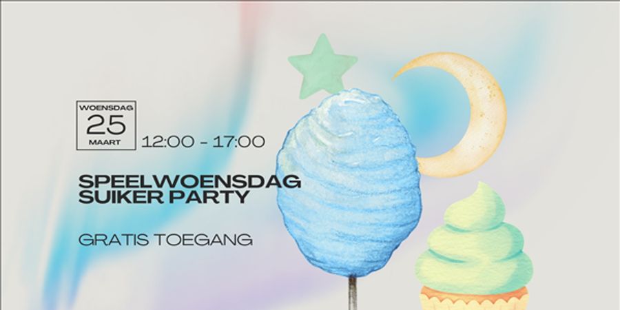 image - Speelwoensdag: Suiker Party