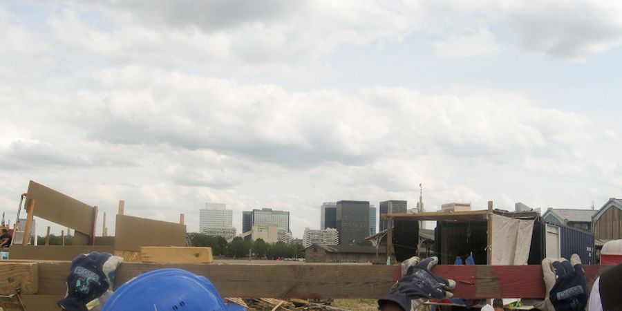 image - La ville comme chantier de jeu avec, Lisa Matthys & Annelies Vaneycken