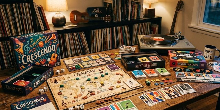 image - Atelier ludique: Jeux de société autour de la musique 9-12 ans