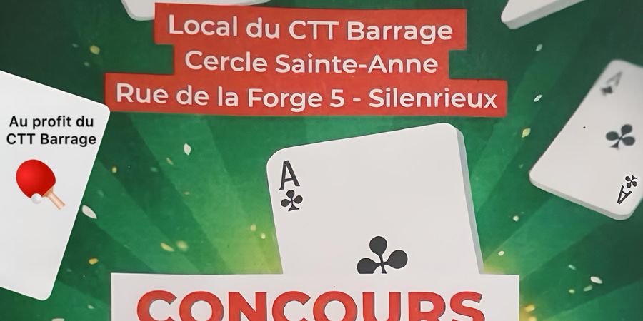 image - Concours de belote