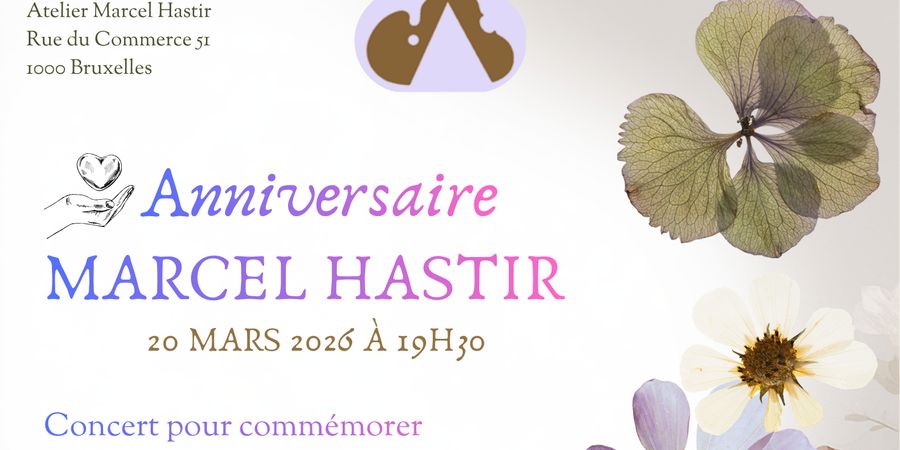 image - Concert ter ere van de verjaardag van Marcel Hastir – Talenten van het Conservatorio Superior de Mús