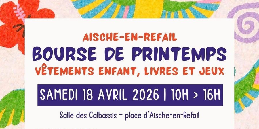 image - Bourse de Printemps - Aische-en-Refail