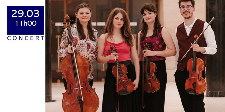 image - Ecoutes Classiques du BRYC - Quatuor Aeterna