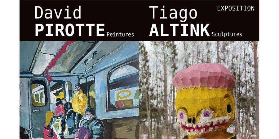 image - Exposition David Pirotte (peinture) / Tiago Altink (sculpture)