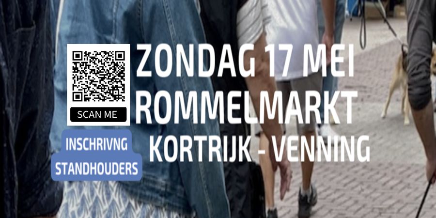 image - Rommelmarkt Kortrijk wijk Venning