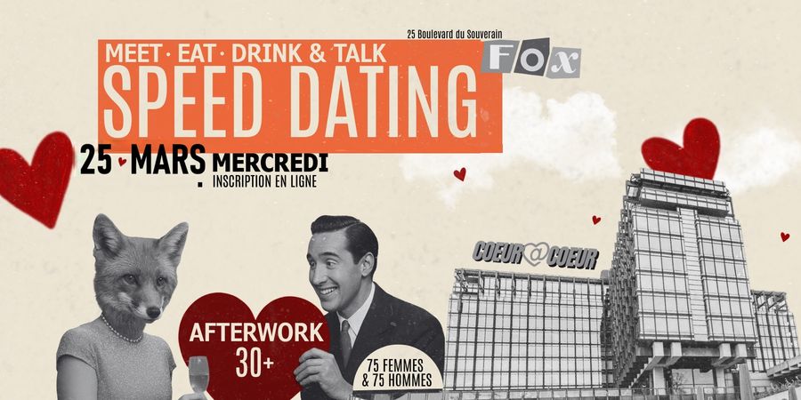 image - speed dating ( 75 hommes - 75 femmes)