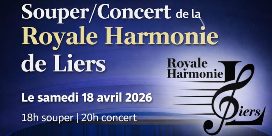 image - Souper-concert de la Royale Harmonie de Liers