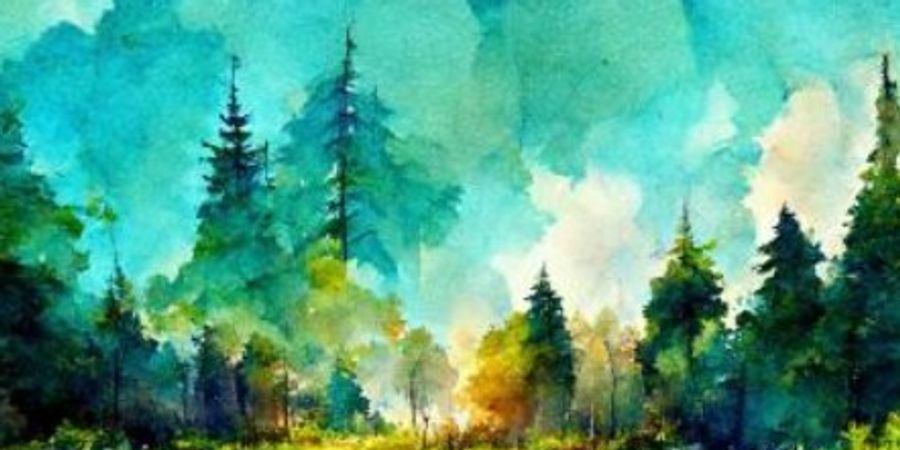 image - Aquarelle en Forêt de Soignes (visite et atelier)