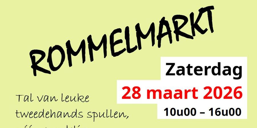 image - Rommelmarkt Wommelgem