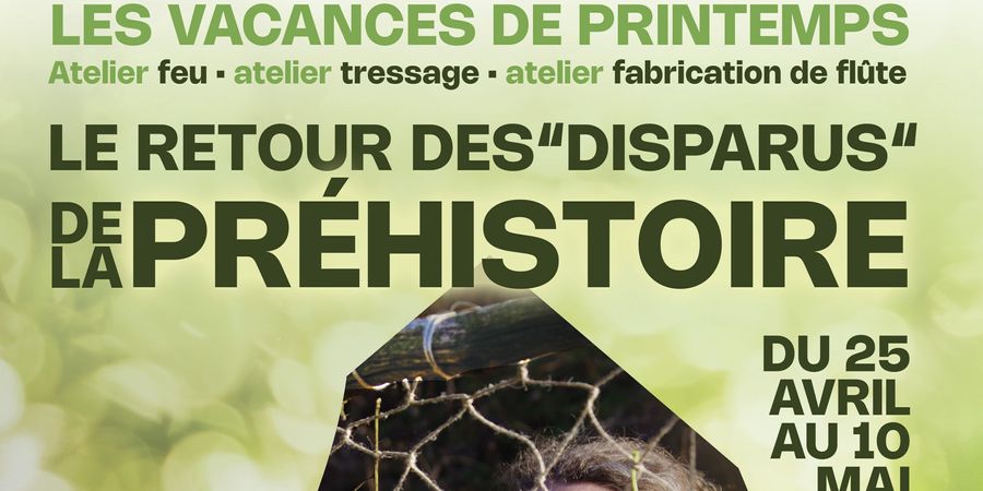 image - Les vacances de printemps