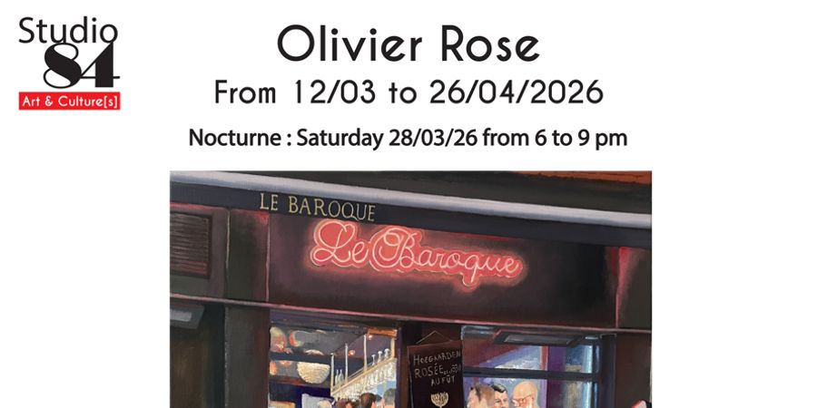 image - Soirée autour d'Olivier ROSE