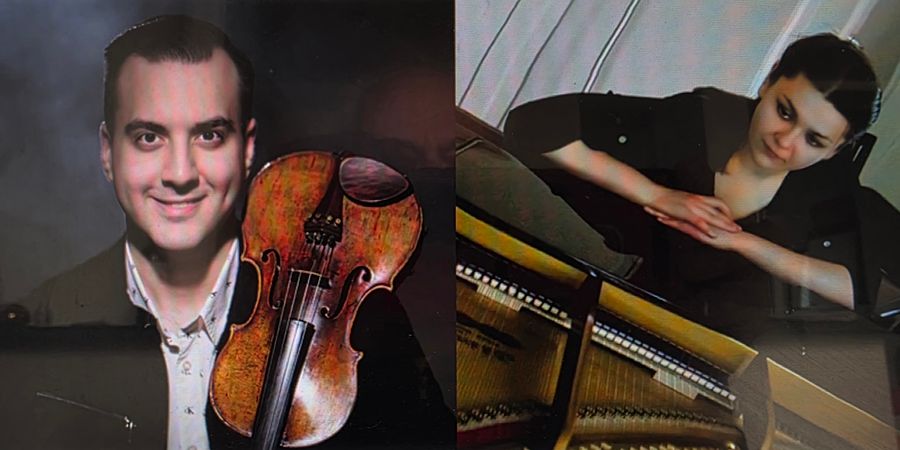 image - Vilmos Csikos ( violin) & Ioanna Ionescu ( piano)