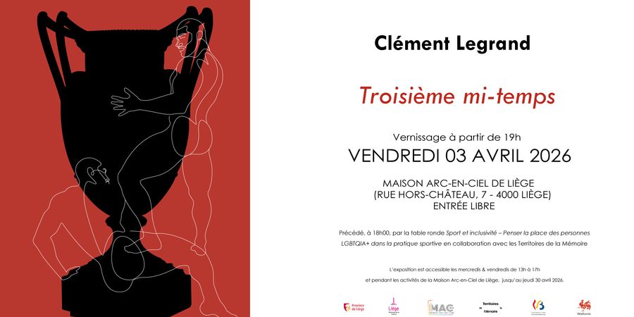image - Vernissage expo. « Troisième mi-temps » · Clément Legrand