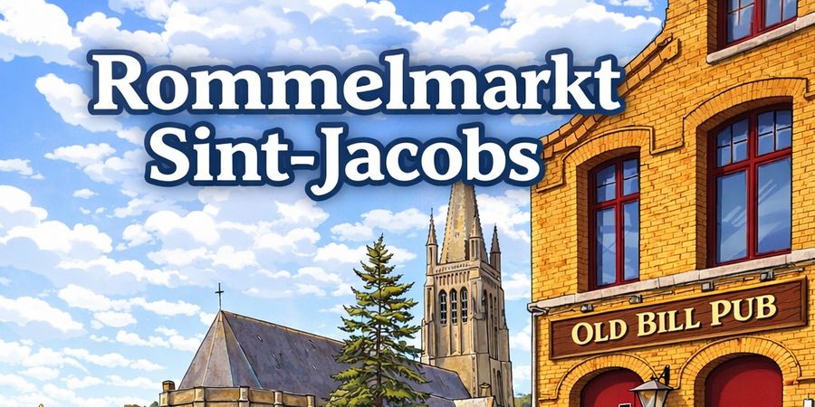 image - Rommelmarkt Sint-Jacobsstraat Ieper