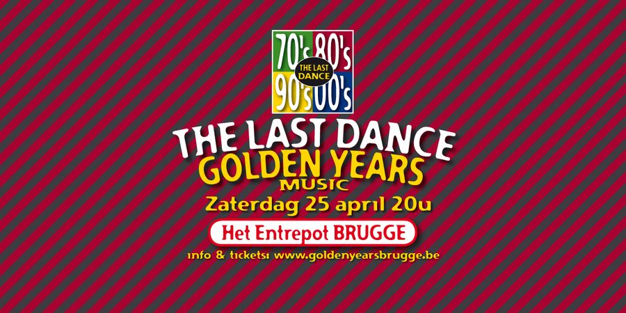 image - Golden Years Fuif - The Last Dance