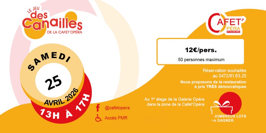 image - Le jeu des canailles de la Cafet' Opera