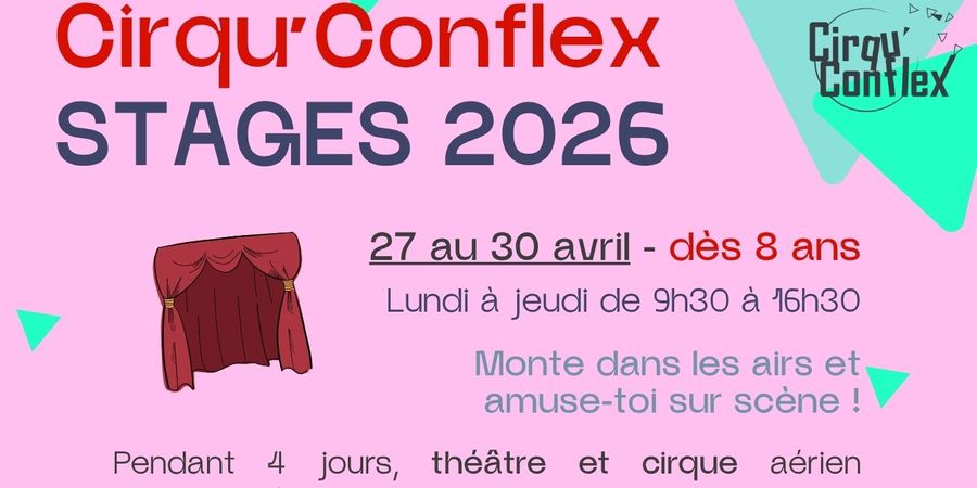 image - Stage cirque tissu et théâtre