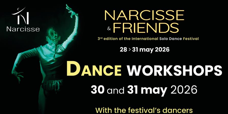image - Ateliers de danse - 3ème édition du festival de danse solo Narcisse & Friends