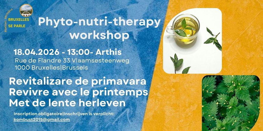 image - Atelier de phytothérapie et nutrition : REVIVRE AVEC LE PRINTEMPS