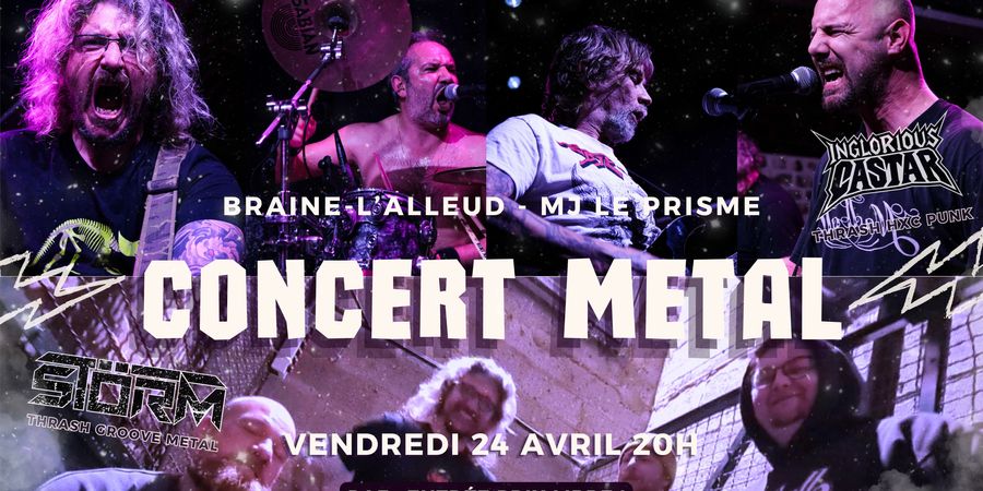 image - Concert Metal - MJ Le Prisme