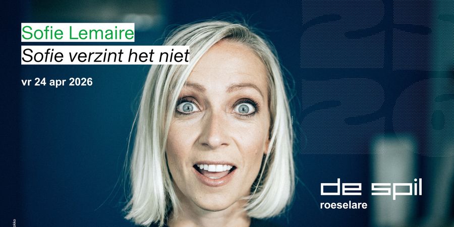 image - Sofie verzint het niet Sofie Lemaire
