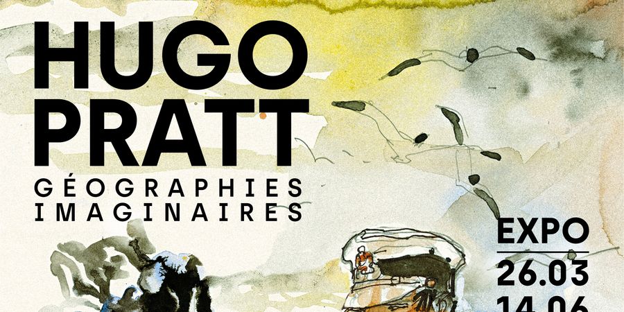 image - Exposition Hugo Pratt - Géographies imaginaires