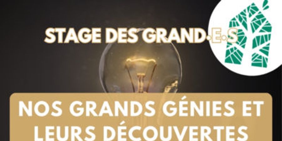 image - Nos grands génies et leurs découvertes