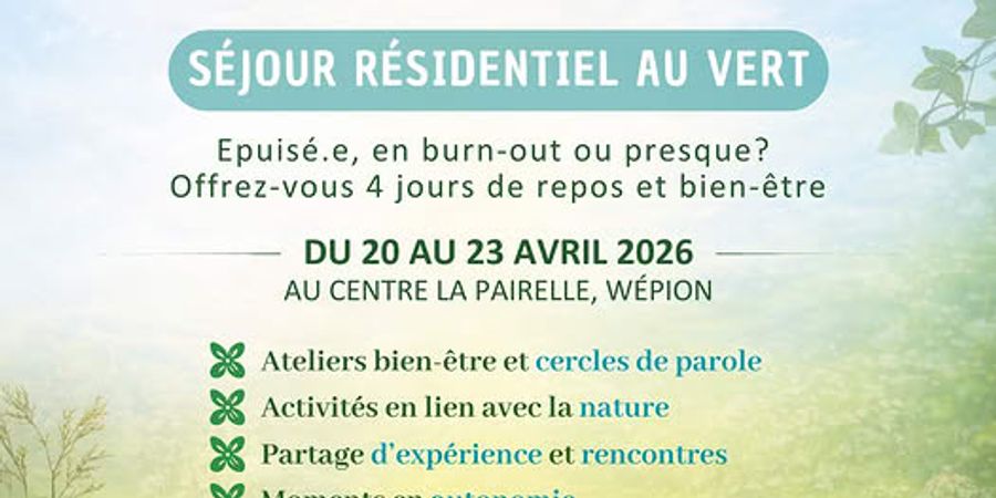 image - Séjour de ressourcement face à l’épuisement