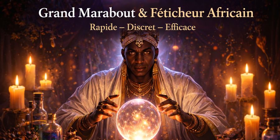 image - Puissant marabout africain retour affectif, marabout sérieux travail rapide, maître Roméo Danklounon