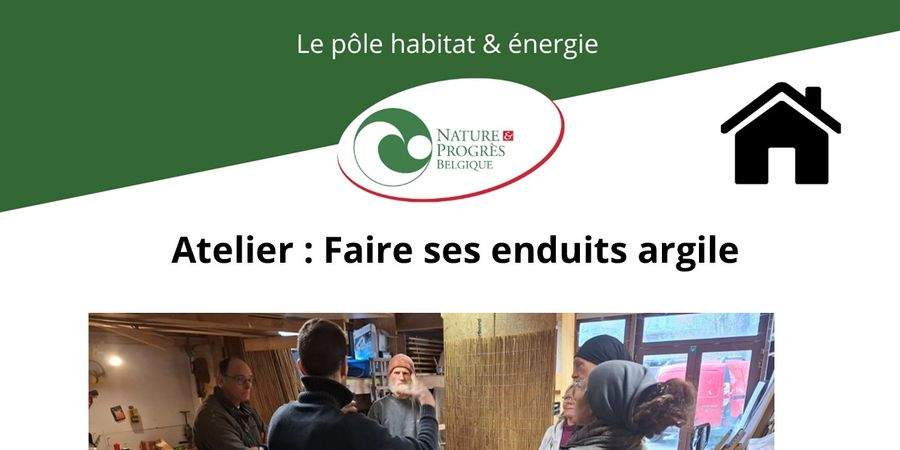 image - Atelier : faire ses enduits argile