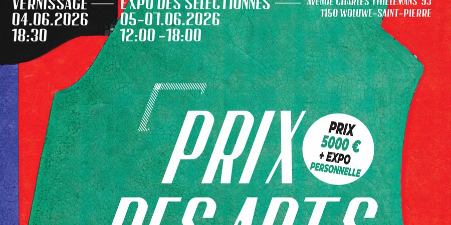 image - Prix des Arts 2026 Woluwe-Saint-Pierre