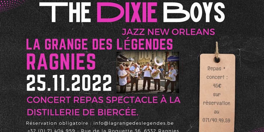 image - Repas-Concert avec The Dixie Boys