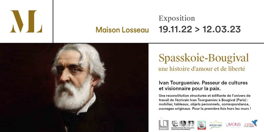 image - Spasskoie-Bougival : une histoire d’amour et de liberté Ivan Tourgueniev