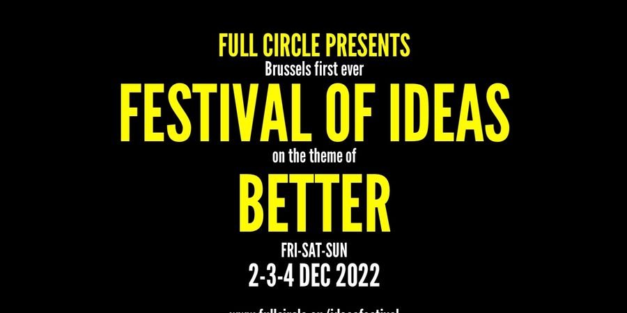image - Ideas Festival: Better