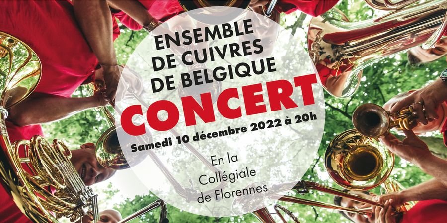 image - Concert de l'Ensemble de cuivres de Belgique