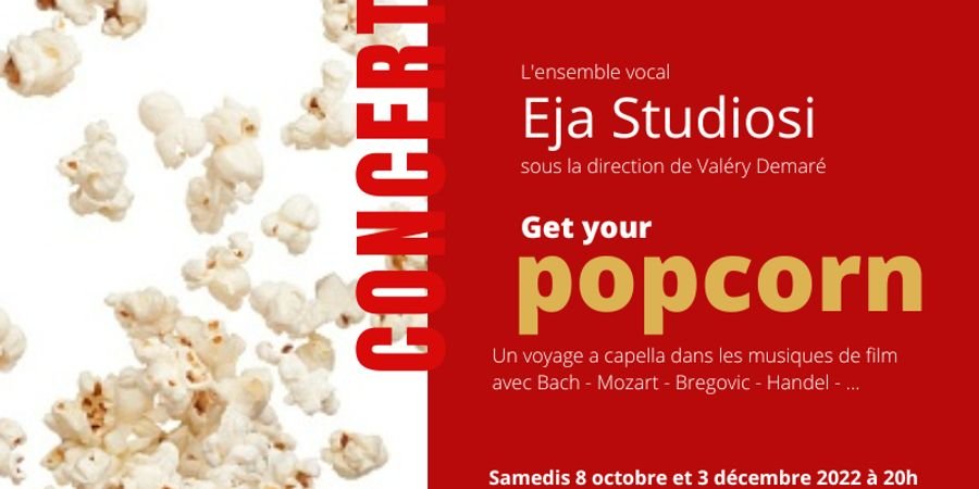 image - Get your Pop Corn - concert Eja Studiosi