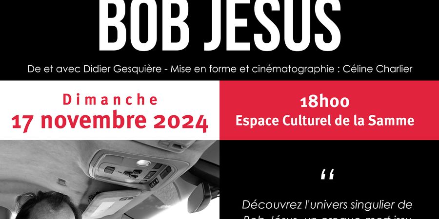 image - Spectacle Bob Jésus