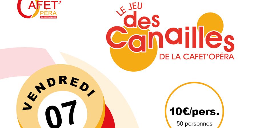 image - Le jeu des canailles de la Cafet' Opera
