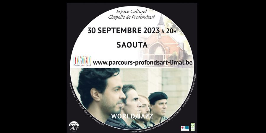 image - Concert de Saouta, dans le cadre du 9e Parcours de Profondsart-Limal