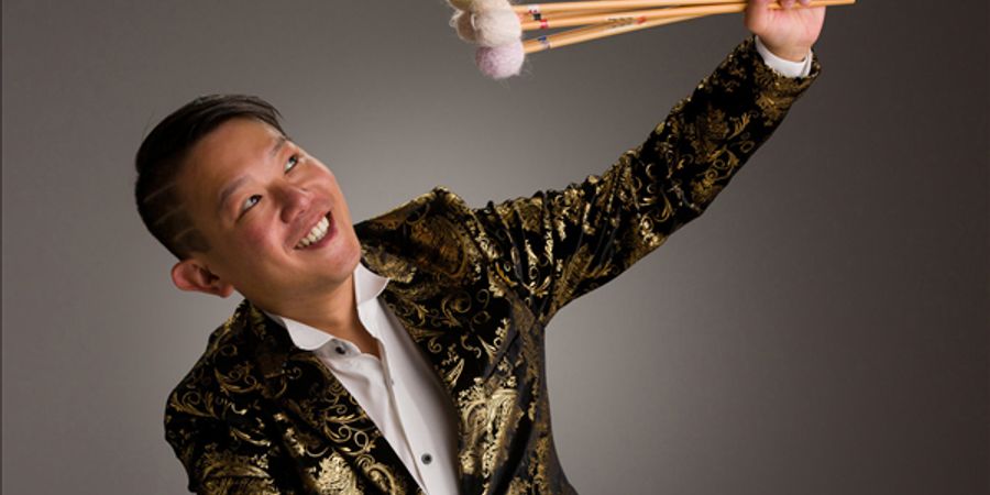 image - Lin Chin Cheng speelt MARIMBA