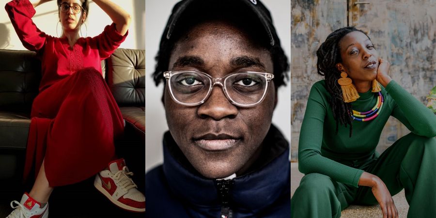 image - Positive vibes only? - Sarah Bekambo, Anissa Boujdaini & Laura Nsengiyumva