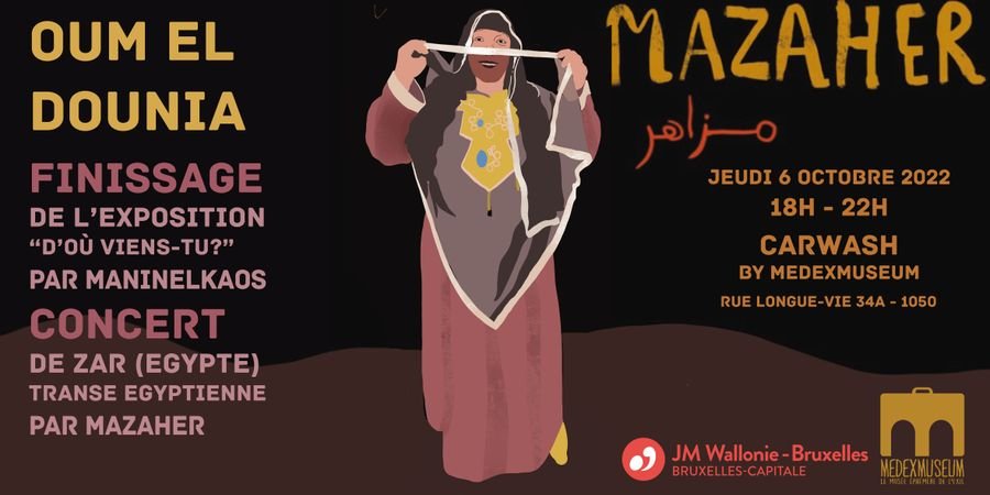 image - Oum El Dounia - concert de zar avec Mazaher (Egypte)