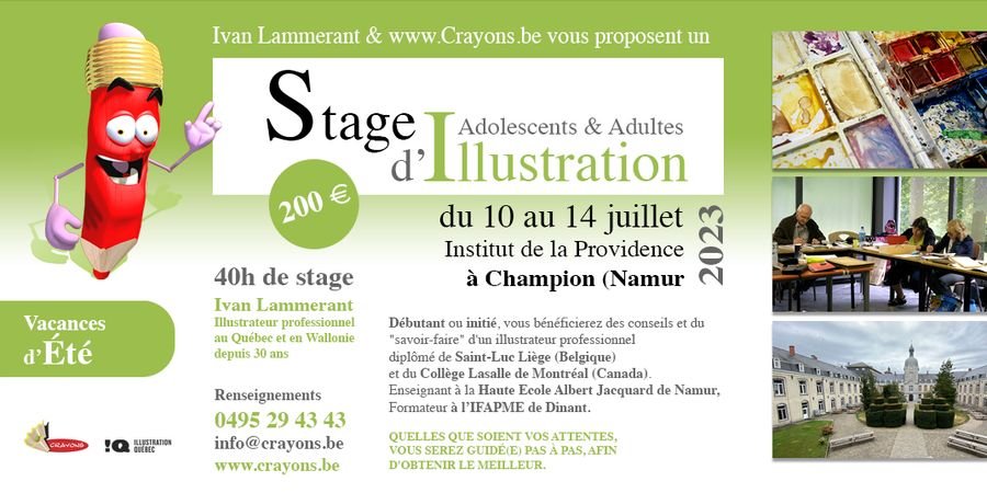 image - Stage illustration jeunesse / Stage illustration narrative