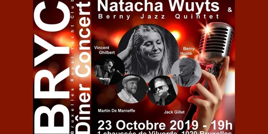 image - Dîner Concert avec Natacha Wuyts et Berny Jazz Quintet