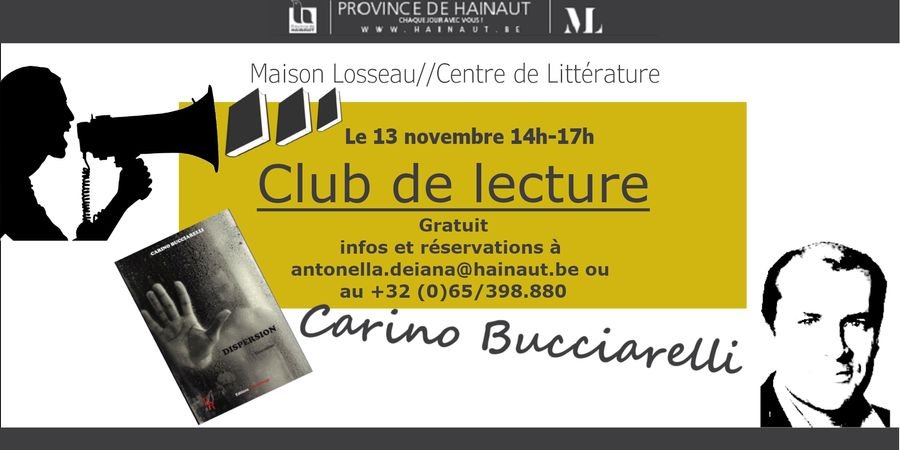 image - Club de lecture // A livre ouvert : Carino Bucciarelli